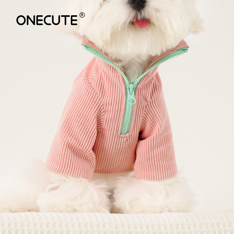 Winter Clothing For Dogs - Dwunożna koszula z zamkiem błyskawicznym dla