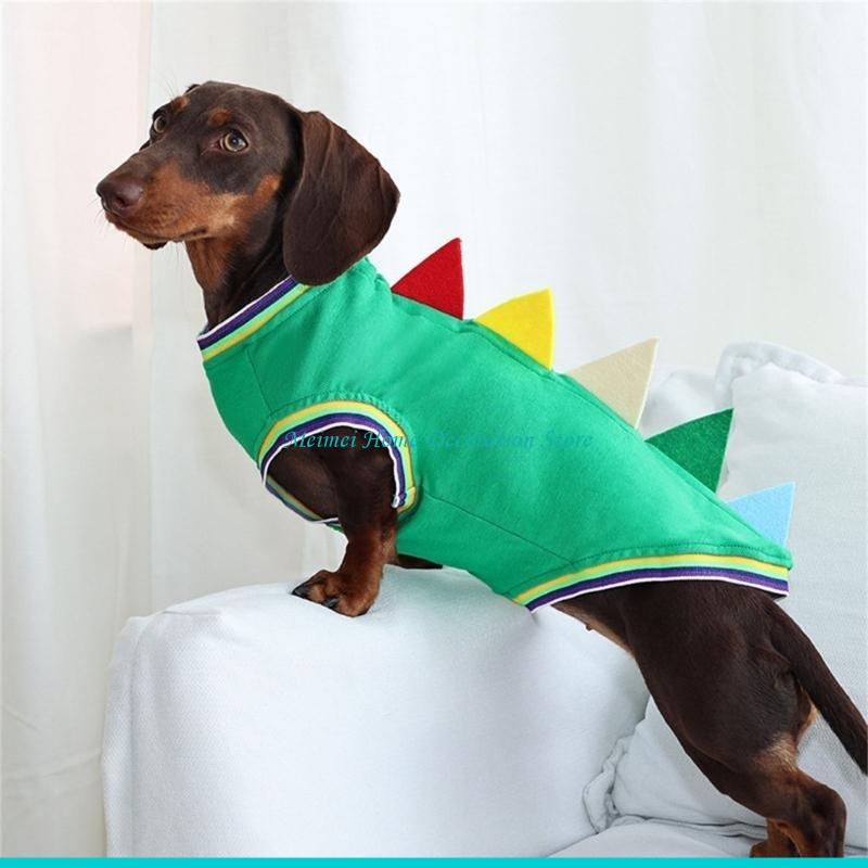 Winter Clothing For Dogs - H7BF Kamizelka kostiumowa z motywem dinozaura