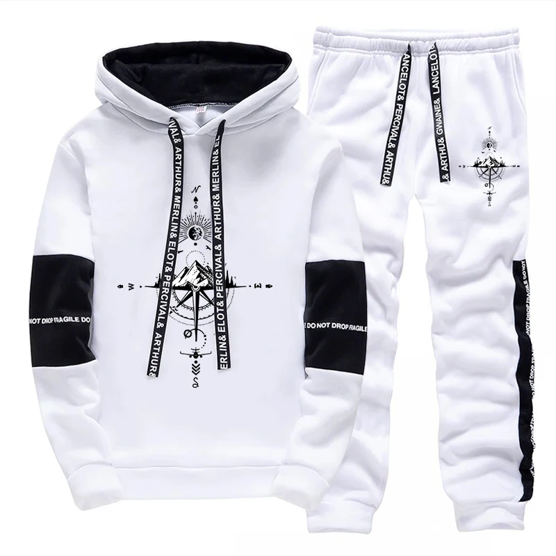 Winter Clothing Hoodie - Nowy jesienno-zimowy męski dres, modny, casualowy,