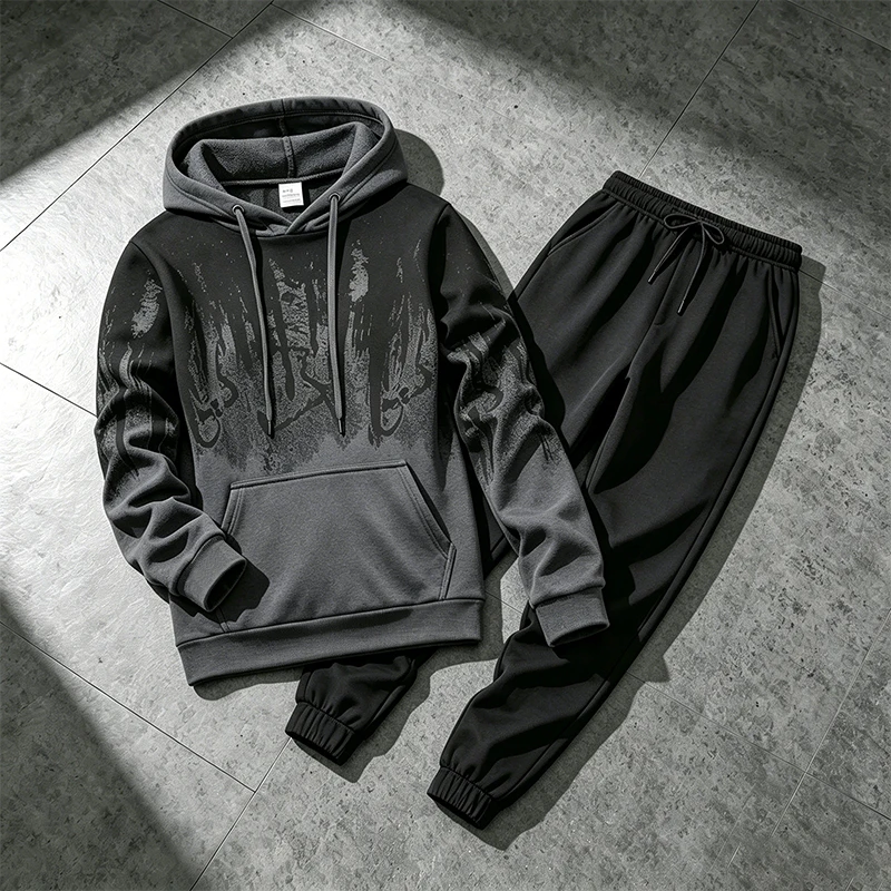 Jesienno-zimowe męskie bluzy z – Winter Clothing Hoodie recenzja i cena