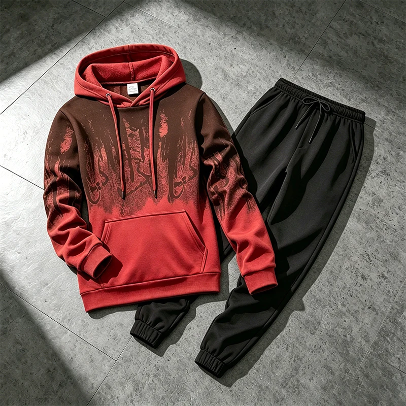 Jesienno-zimowe męskie bluzy z – Winter Clothing Hoodie recenzja i cena