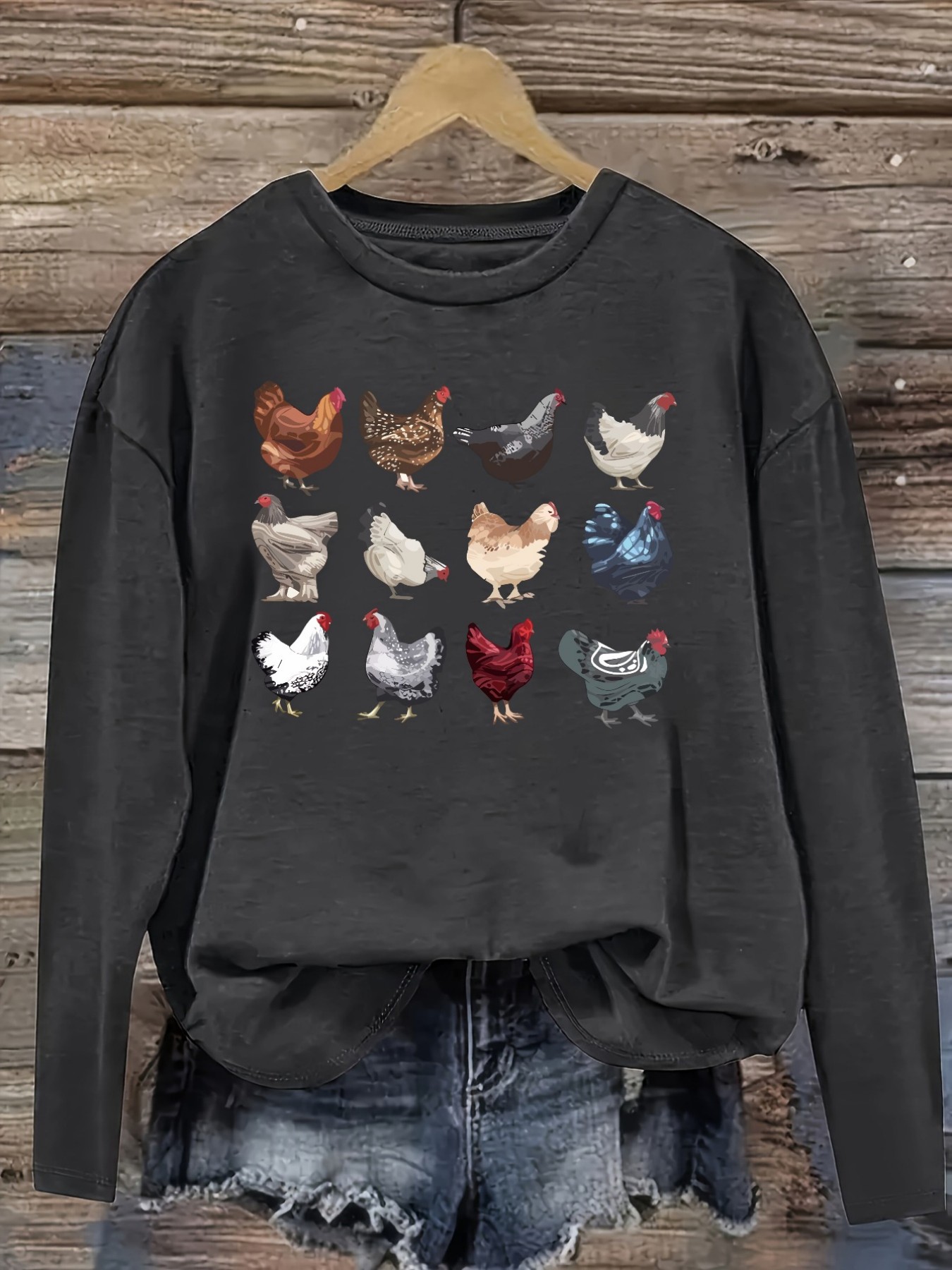 Damska codzienna koszulka z dł – Winter Clothing recenzja i cena