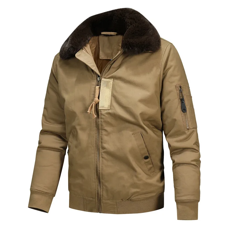 Nowe Zimowe Męskie Kurtki Bomb – Quality Winter Clothing Bomber Jacket recenzja i cena
