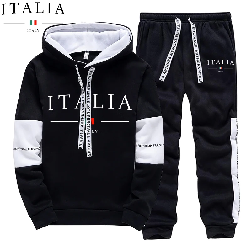 Męski dres jesienno-zimowy, ca – Winter Clothing Hoodie recenzja i cena